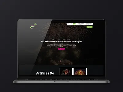 Ciels En Fête - Web Developpement UX/UI cielsenfete conceptionweb designmoderne designresponsif designweb fluideetintuitif informatique interfaceutilisateur uxui