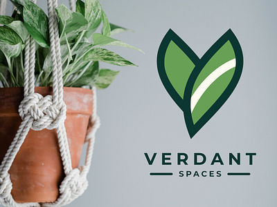 Verdant Spaces adobe illustrator branding design graphic design illustration logo vector visual identity