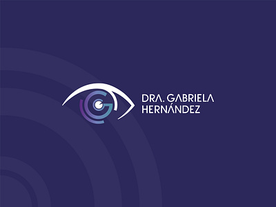 DRA. GABRIELA HERNÁNDEZ branding graphic design health identity logo vector