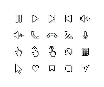 Retro Icons graphic design icon icons pack retro