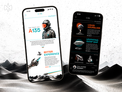 WarpWorks mobile app 3d adobe ai aiart app appdesign art behance design dribbble figma graphic design illustration ui userinterface ux warpworks