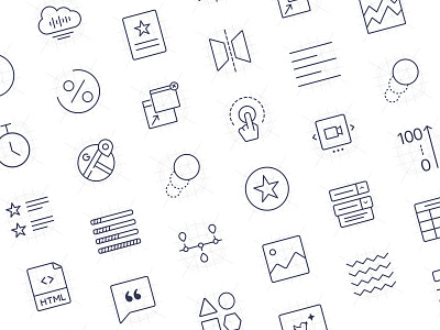 Element Builder Icons app branding builder element figma graphic design icon illustration ui ux vector website