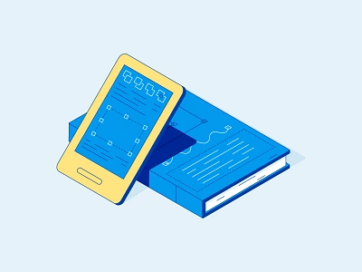 Ebooks & Books branding design graphic design icon illustration line minimal retro simple ui