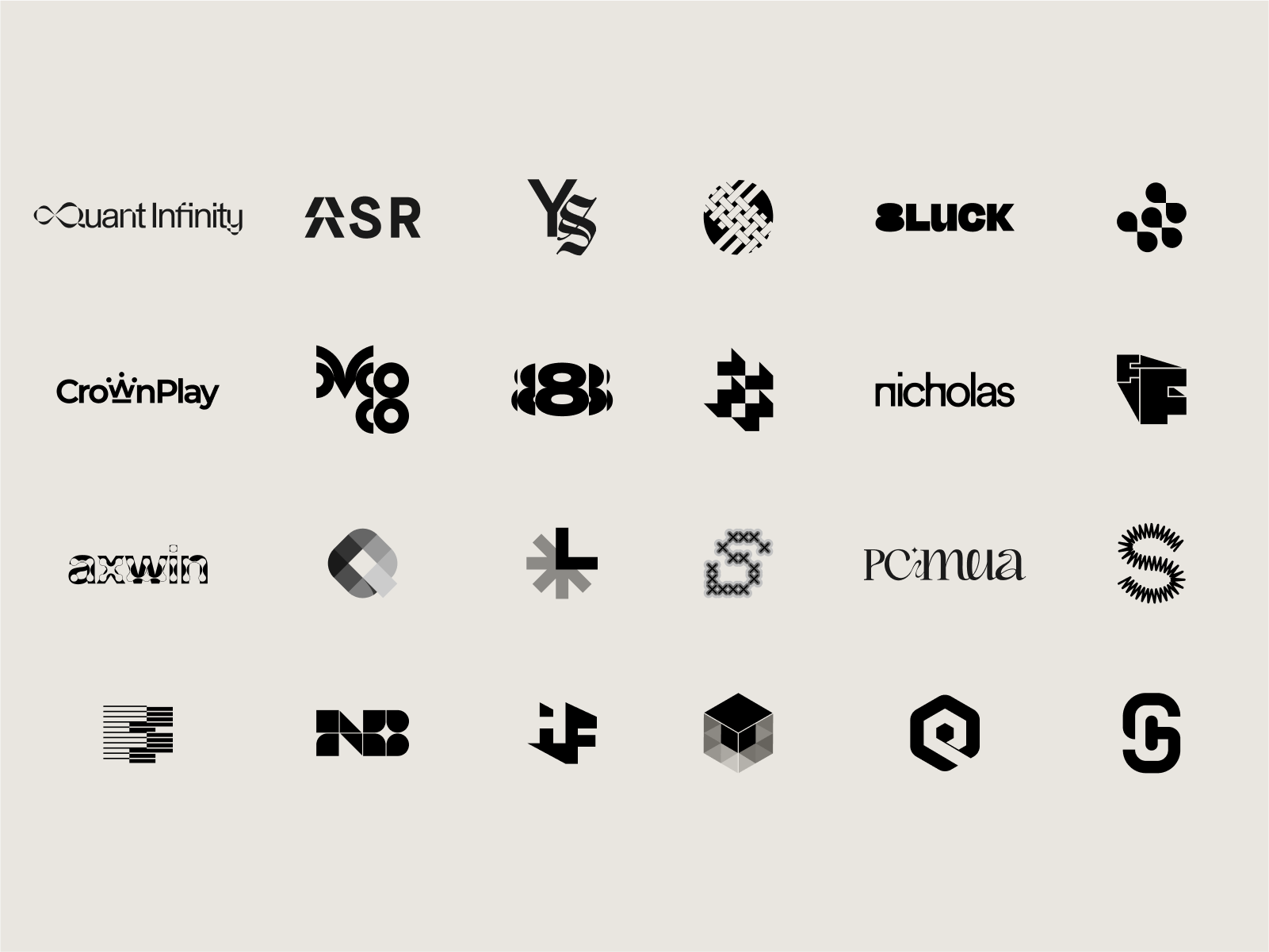 Logos Database Vol. 4 By Antonio Calvino On Dribbble