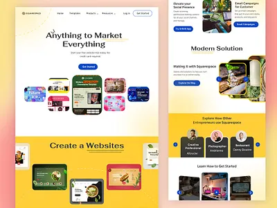 SquareSpace Website design