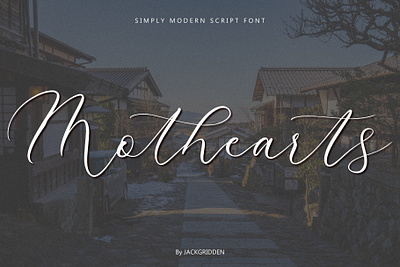 Mothearts | Handwritten Font art branding design font graphic design illustration mother script stylish