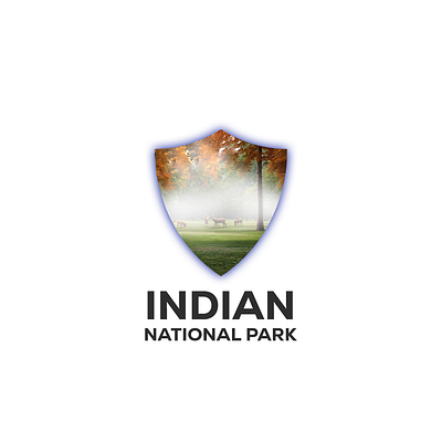 INDIAN NATIONAL PARK LOGO #dailylogochallenge branding graphic design logo