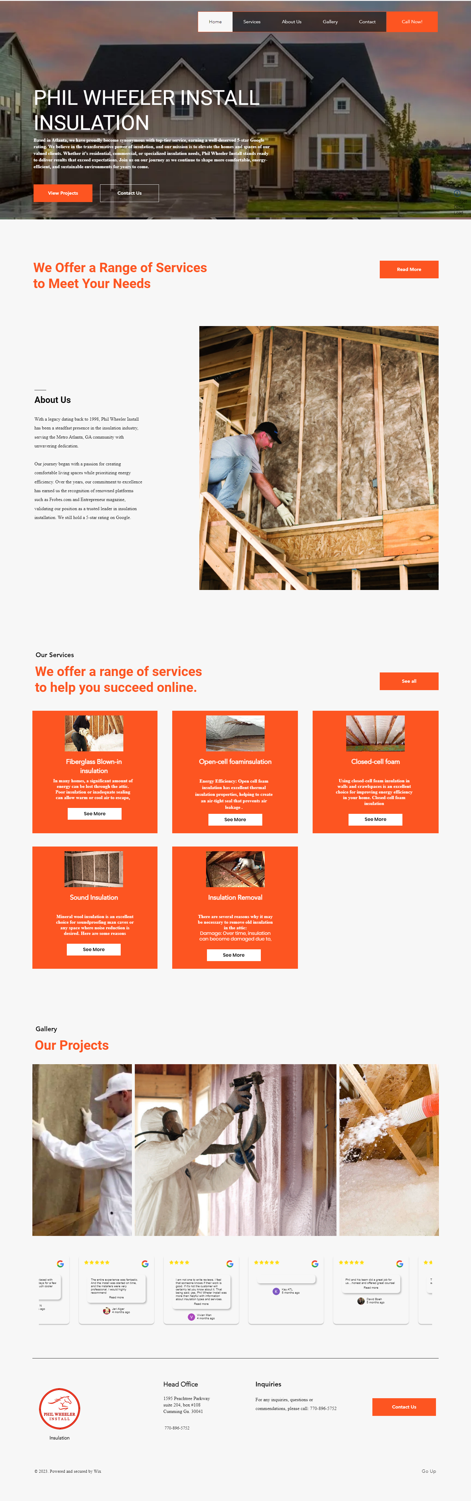 WEB DESIGN FOR HOME CONTRACTOR WEBSITE animation branding designing development logo ui webdesign