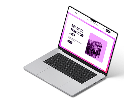 Experimental design exploration black desgin minimal mockup photography pink purple simple ui ui design web design webdesign