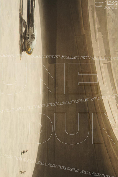 Dune pt. 1 Movie Posters dune illustration movie poster poster design