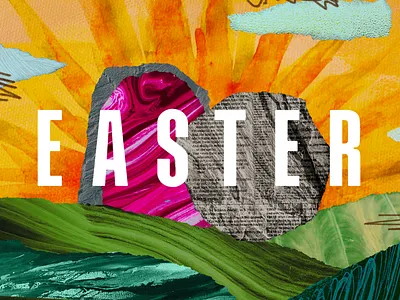 Easter 2024 Branding branding church easter paper series sermon series