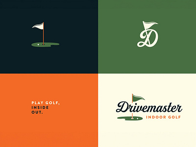 Design System for Indoor Golf brand identity branding creative design design design system graphic design illustration logo logo design vector