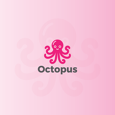 Octopus Logo. branding graphic design logo octopus