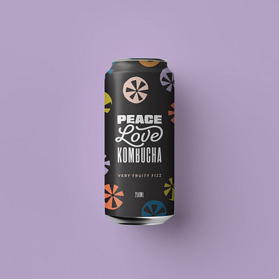 Packaging for Kombucha drink. branding graphic design pack packaging