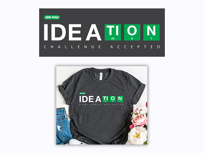Bio-Rad Ideation Logo and T-shirts Design