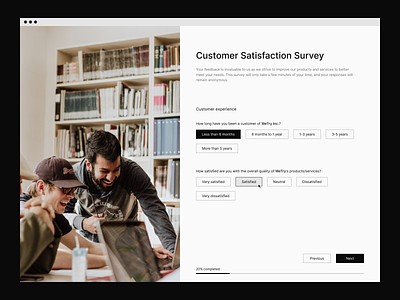 Survey form buttons cta design exploration figma product design progress bar questions survey design survey form ui ux web design