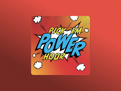 Pick 'Em Power Hour - Podcast fantasy sports graphic design podcast