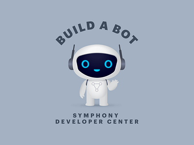 Symphony Developer Mascot branding illustration mascot