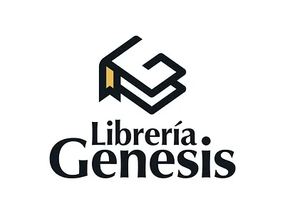 Librería Genesis - Logos book book design books bookshop bookstore brand brand design brand identity branding christian graphic design learn logo design logo logo design logos massachusetts religion retail taunton visual identity