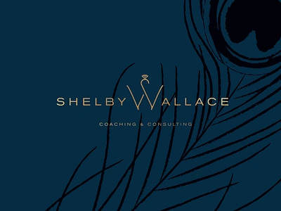 Shelby Wallace animal brand branding design graphic design icon identity logo monogram peacock symbol type typography vector