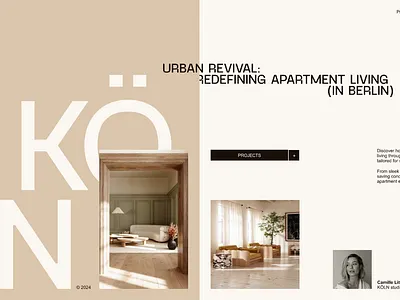 Architecture website concept interactions animation architecture motion graphics ui website website animation