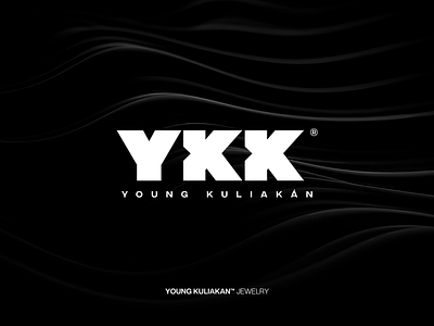 YKK® - Typography Logo Design brand logo design font graphic design illustration logo logo design logo mark logos logotype minimal minimalist modern typography