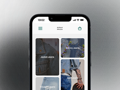 Clothing Store - Mobile Application app application clothing e commerse home mobile shirt store webapp