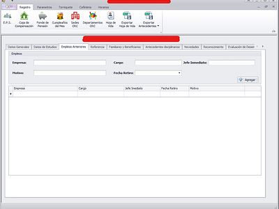 Gestion de Talento Humano c windows forms