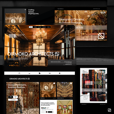 Architecture Website design concept. branding design graphicdesign motion graphics productdesign qeilow qeilowdev qeilowdevelopment ui webdesign webdevelopment website