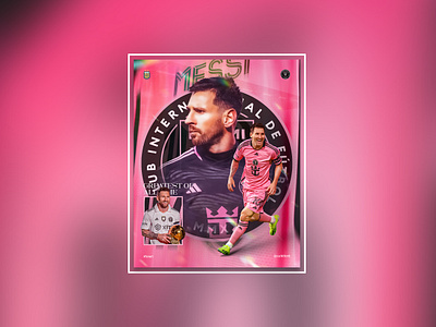 SPORTS POSTER DESIGN | Lionel Messi art design football intermiami leomessi messi sachitheek