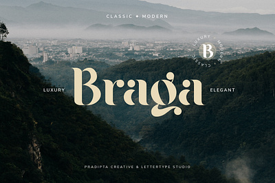 Braga Serif - Classic & Modern stylish