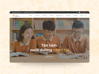 UTS - Education Website ui