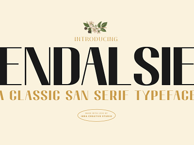 Endalsie – A Casual Sans Serif Typeface endalsie font