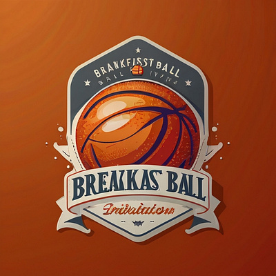Breakfast Ball Invitational" Logo Redesign 3d animation branding logo motion graphics