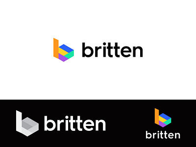 Letter b logo apps icon brand identity branding corporate letter b logo logo mark logos