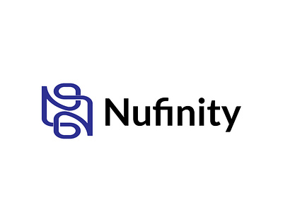 Nufinity N letter logo design branding infinity infinity logo logo logo design n letter n letter logo n logo
