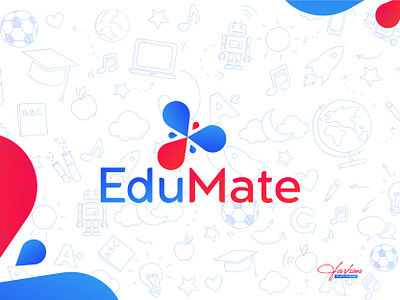 EdTech Logo branding logo