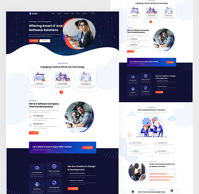 SAAS Business Website agency agency landing page design figma landing page saas saas business website saas landing page saas startup saas website ui ui ux user interface web web design website website design website development websitedesign websites