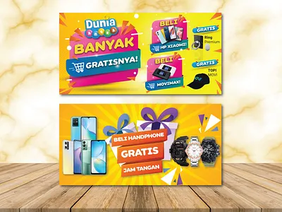 Banner Promotion for Selling Xiaomi Phones banner discount poster promo promotion