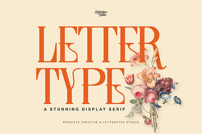 Lettertype a Stunning Display Serif cover