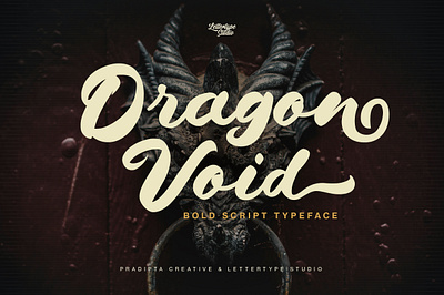 Dragonvoid a Bold & Retro Script flowing