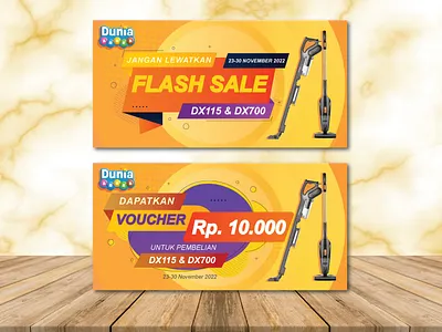 Banner Promo Deerma Product banner desain design poster promo