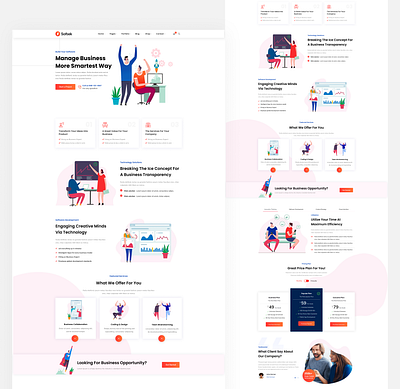 SAAS Startup Website business consulting business website consulting consulting website figma landing page saas saas landing page saas startup website saas website ui ui design ui ux ux web web design website