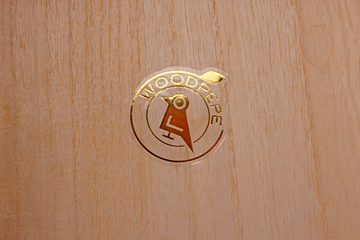 Wood Pepe Clear Stickers in Gold Spot Singapore brand branding business branding clear labels clear stickers custom stickers design foil spot stickers illustration labels logo logo design pacakging premium labels printing sticker printing stickers transparent stickers