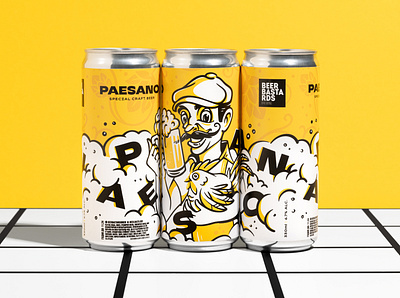 Beer label branding design graphic design illustration