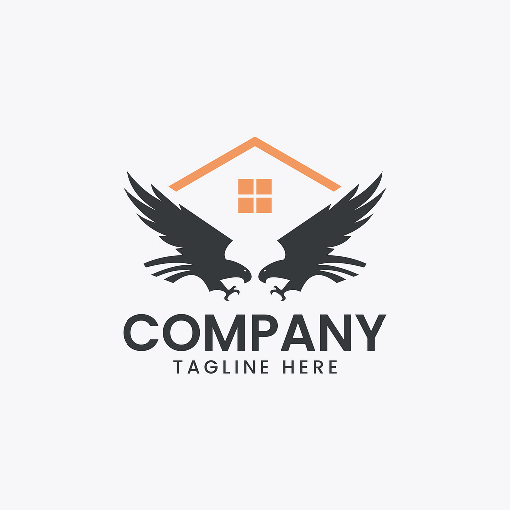 Logo Falcon House by aris_creatives on Dribbble