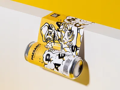 Beer label branding design drawing graphic design illustration