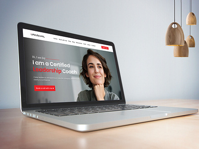 Leadership Coach || Entrepreneur portfolio web Design custom web design figma figma uiux fima design landing page landing page design stunning ui design ui design uiux uiux design unique landing page design user experience user interface web ui website design