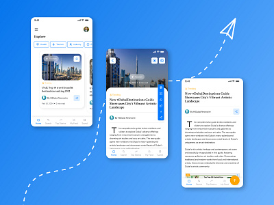 News App UI Concept branding design dubainews figma mobileapp news newsapp trending ui uidesign uiux