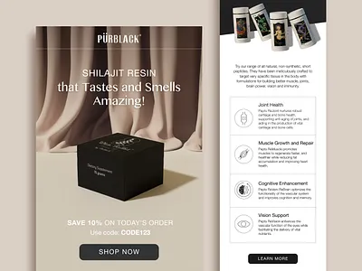 Supplement E-commerce Klaviyo Email Design design email email design graphic design klaviyo klaviyo design klaviyo email klaviyo email design